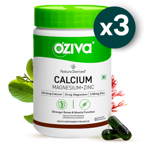 OZiva Calcium, Magnesium (Pack of 2)