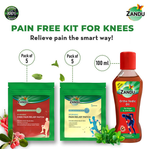 Zandu Pain Free Kit for Knees
