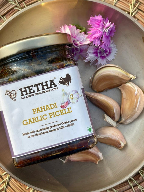 Hetha Pahadi Garlic Pickle
