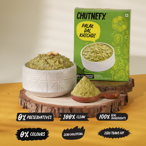 Chutnefy Palak Dal Khichdi