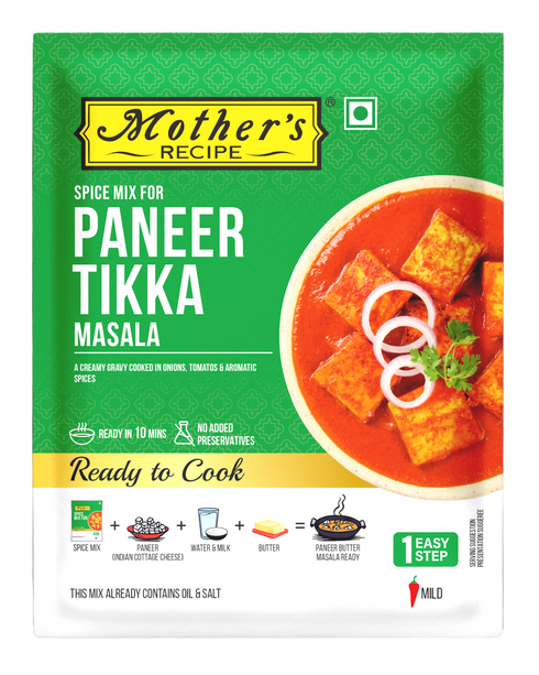 Mothers Recipe Pune Paneer Tikka Masala Mix