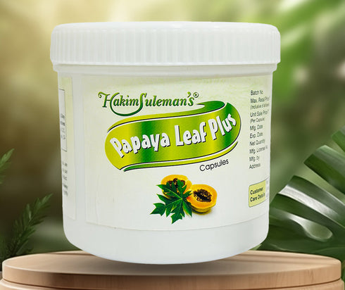Atiya Herbs Hakim Suleman s Papaya Leaf Plus