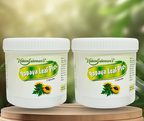 Atiya Herbs Hakim Suleman s Papaya Leaf Plus