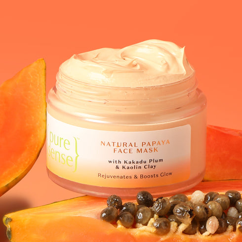 PureSense Natural Papaya Face Mask | From the makers of Parachute Advansed
