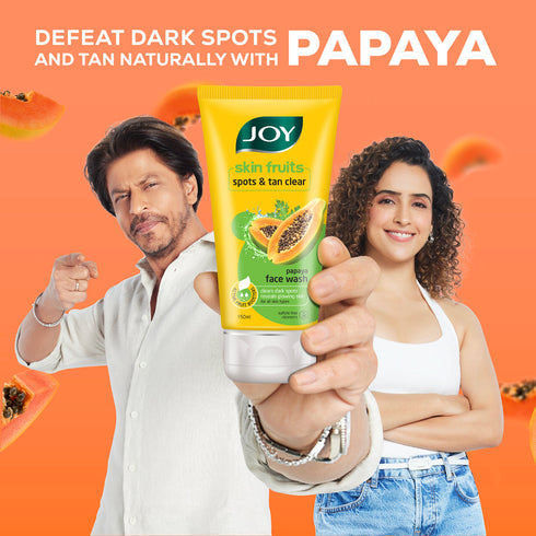Joy Skin Fruits Spots | Tan Clear Papaya Face Wash