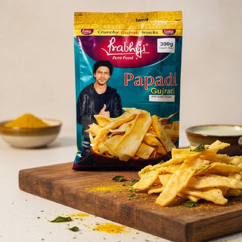 Prabhuji Papdi Gujrati Pouch Box