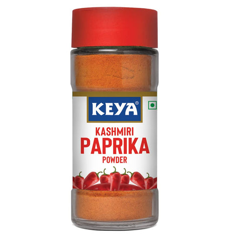 Keya Kashmiri Paprika Powder Natural Vegetarian Dry Hot and Spicy Chili Aromatic Seasoning 100 Natural Manually Sorted