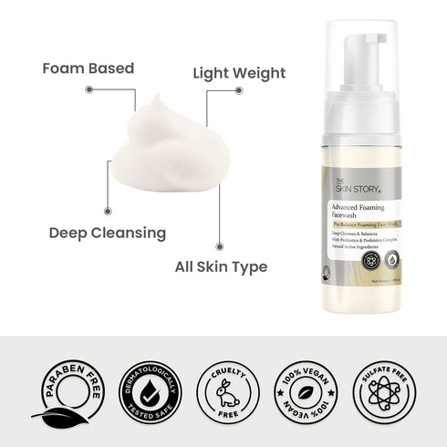 The Skin Story Anti-Aging Foaming Face Wash