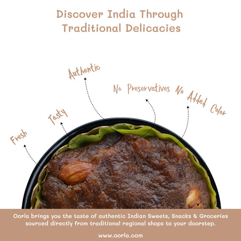 Prakruthi Parangipettai Badam Halwa Almond Halwa