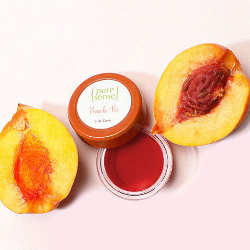 PureSense Peach Pie Lip Balm | From the makers of Parachute Advansed