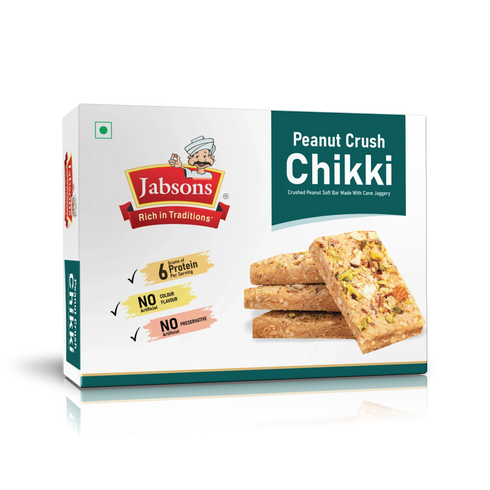 Jabsons Foods Peanut Crush Chikki