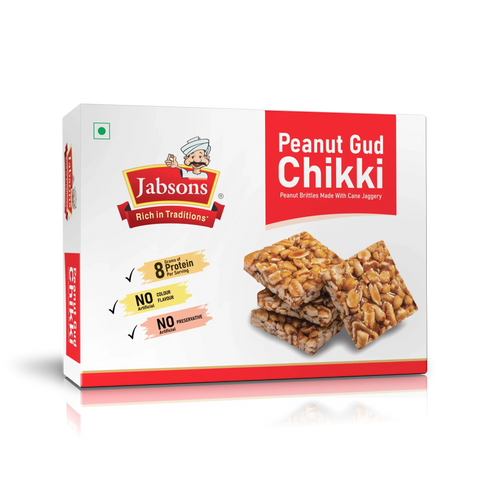 Jabsons Foods Peanut Gud Chikki