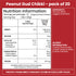 Jabsons Foods Peanut Gud Chikki | Pack of 20