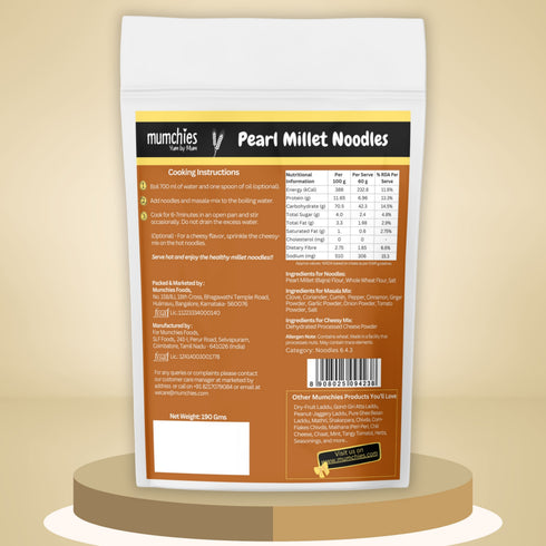 My Store Pearl (Bajra) Millet Noodles