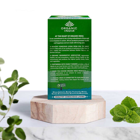Organic India Tulsi Tea Peppermint