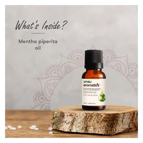 Vasuestore Vasu Aromatics Peppermint Essential Oil 100 Pure and Natural