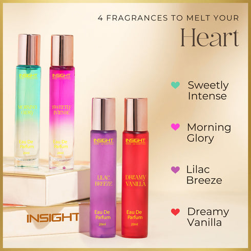 Insight Eau De Perfume Combo - Pack Of 4