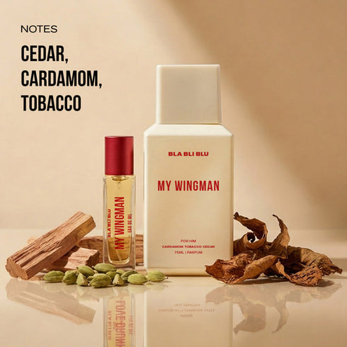 Bla Bli Blu My Wingman 75ML Perfume 8ML Pure Oil