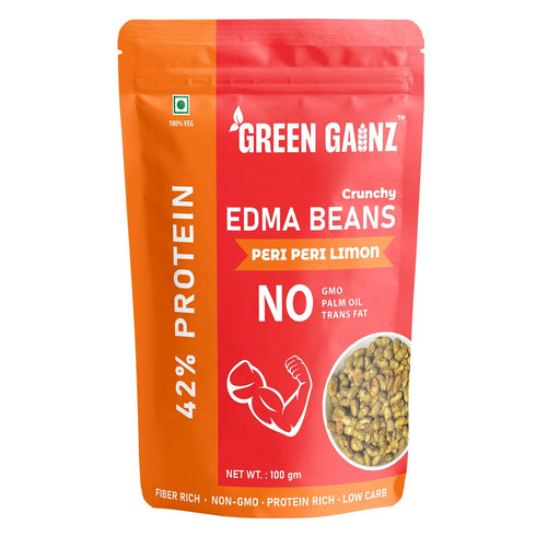 Green Gainz Edamame Peri Peri Limon Flavour