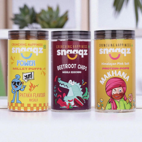 SNAAQZ Healthy Energy Combo (Pack of 3)