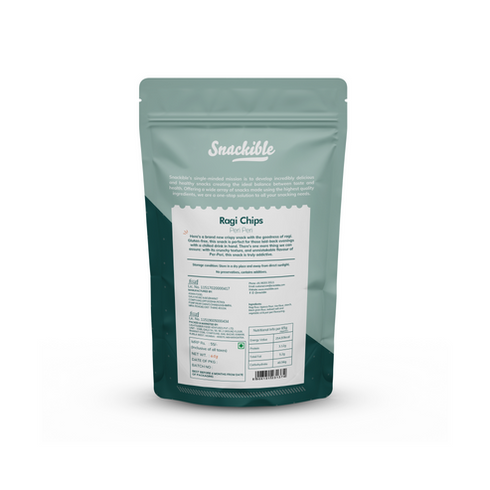 Snackible Peri Peri Ragi Chips