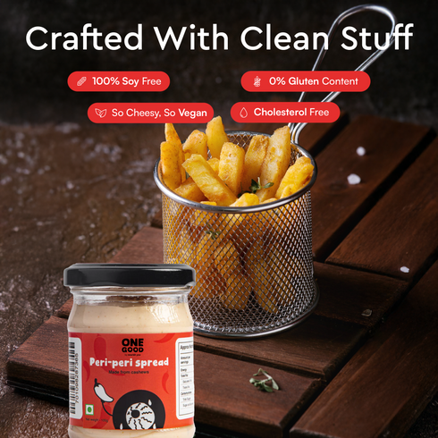 Nourish You Cashew cheese spread | Peri-peri | clean label | great taste