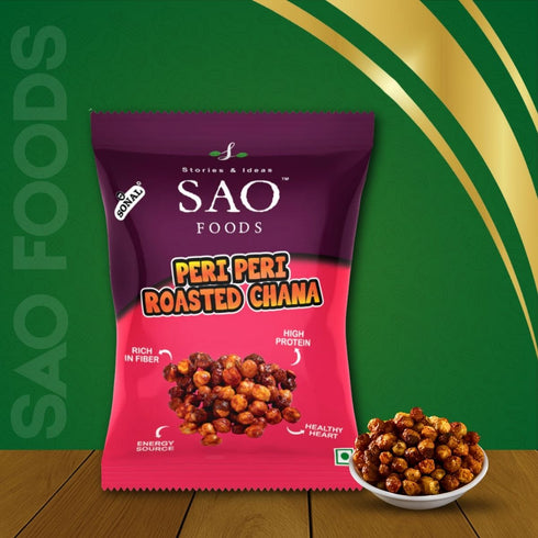 SAO Foods Peri Peri Roasted Chana