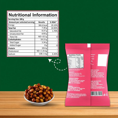 SAO Foods Peri Peri Roasted Chana