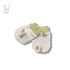 Bachpan kids wear NEWBORN SET-WHITE & GREEN