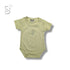 Bachpan kids wear NEWBORN SET-WHITE & GREEN
