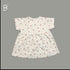 Bachpan kids wear NEWBORN FROCK-WHITE