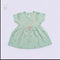 Bachpan kids wear NEWBORN FROCK-GREEN