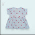 Bachpan kids wear NEWBORN FROCK-BLUE