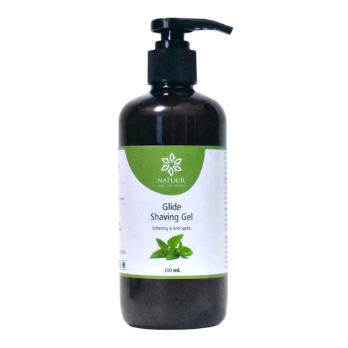 Natuur Gentle Shaving Gel Soap Frankincense & Peppermint