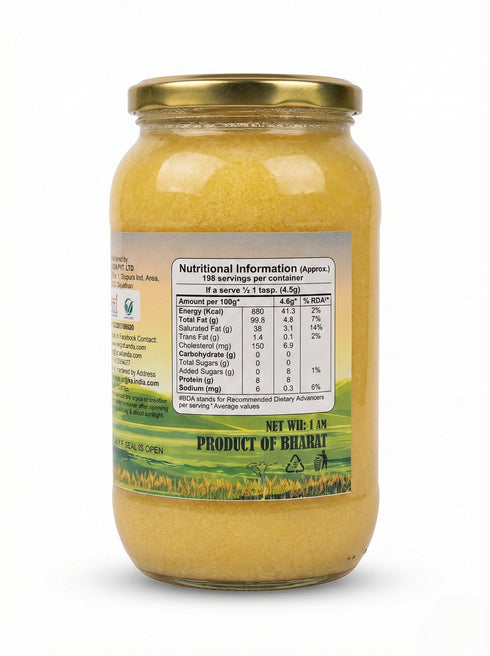 GreenGrove Organic Cow Ghee