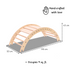 Ariro Toys Pikler Climbing Arch-Natural