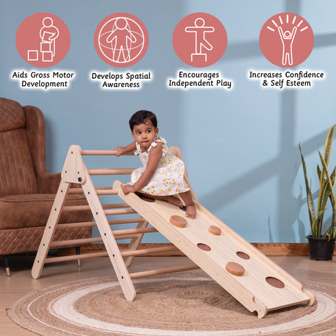 Ariro Toys Pikler Triangle - Natural
