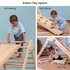 Ariro Toys Pikler Triangle and Pikler Arch - Natural