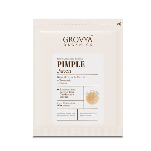 Jeena Sikho Pimple Patch Hydrocolloid Acne Patch with Turmeric Neem and Calendula