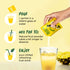 Good Monk Instant Fruit Drink Mix Natural Pineapple Powder