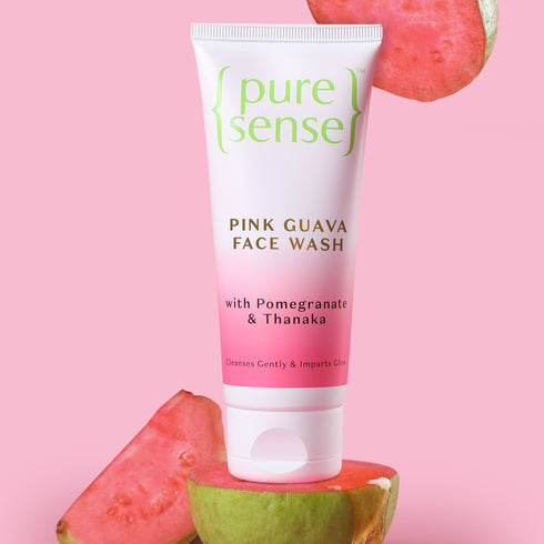 PureSense Pink Guava Face Wash | From the makers of Parachute Advansed