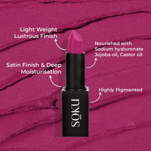 Soku Cosmetic Censored !! Creamy Matte Lipstick - Spring Fling