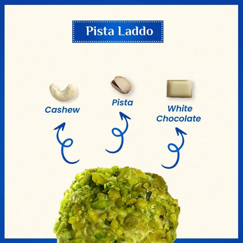 Kamdhenu Mishti Pista Ladoo