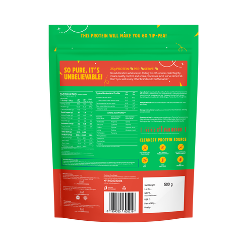 Yoga Bar ProClean Plant Protein with Monk Fruit (Chocolate) 500g