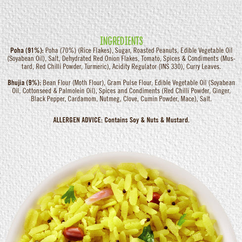 Mom's Poha with Bhujia