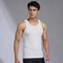 XYXX Nova Round Neck Racer Back Vest Polar White