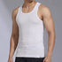 XYXX Nova Round Neck Racer Back Vest Polar White