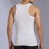 XYXX Nova Round Neck Racer Back Vest Polar White