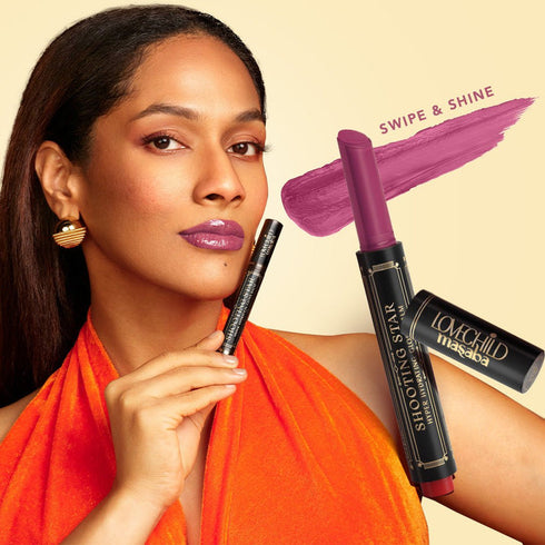 LoveChild Polar Pink | Shooting Star Hyper Hydrating Gloss Balm Mauve