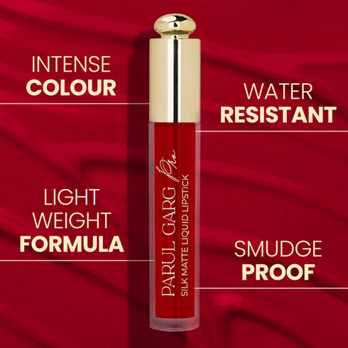 Parul Garg Beauty Poppy 12: Silk Matte Liquid Lipstick